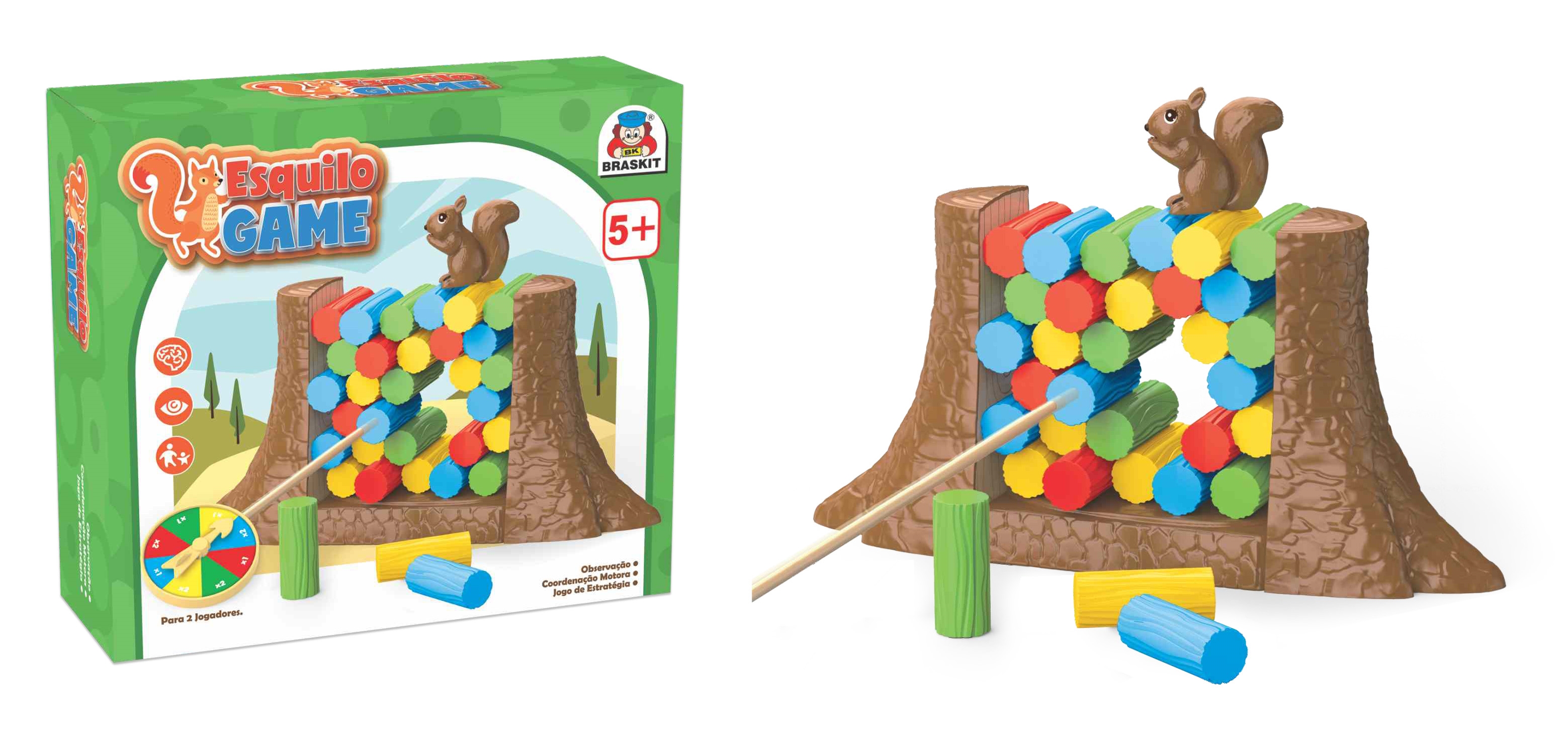 Jogo Esquilo Game - Braskit